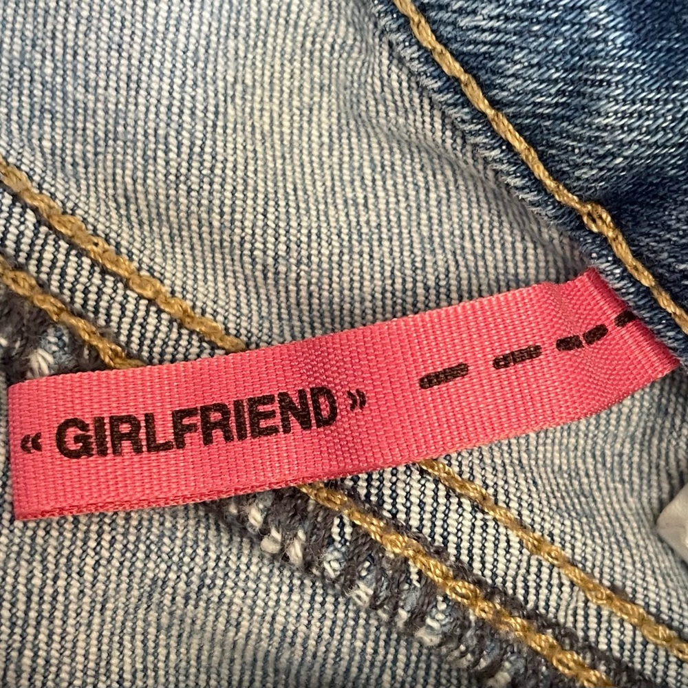 Garage Girlfriend Jeans distressed size 7 - Picture 3 of 11